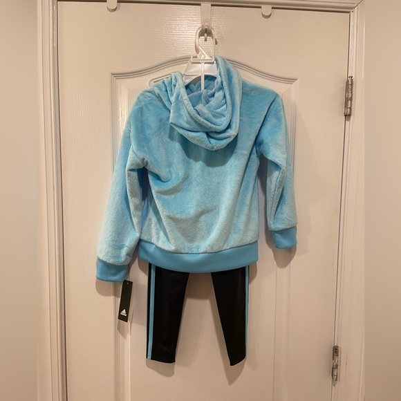 Adidas Girl’s Pullover & Leggings Set - Picture 2 of 3